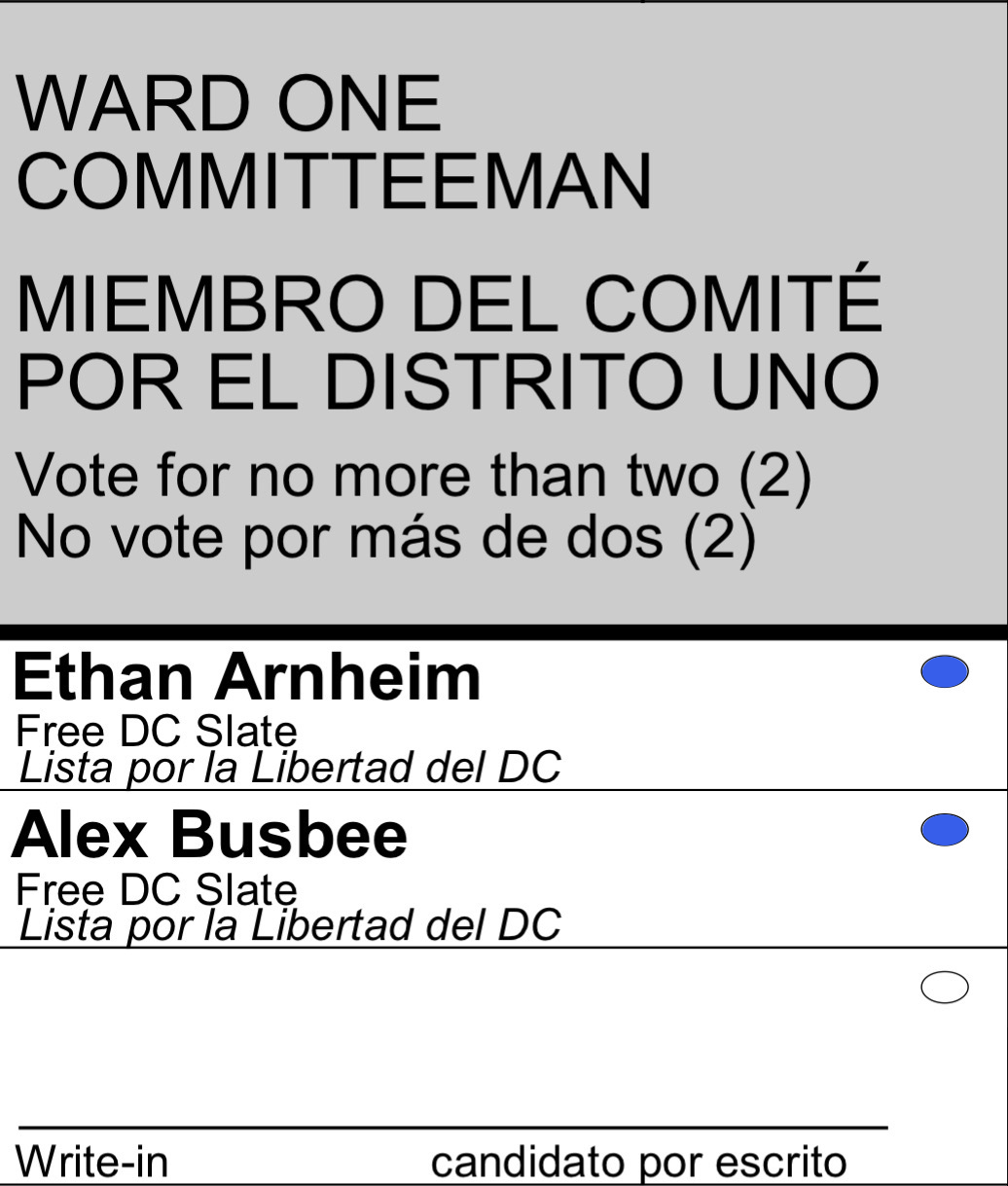 Ward 1 Committeeman