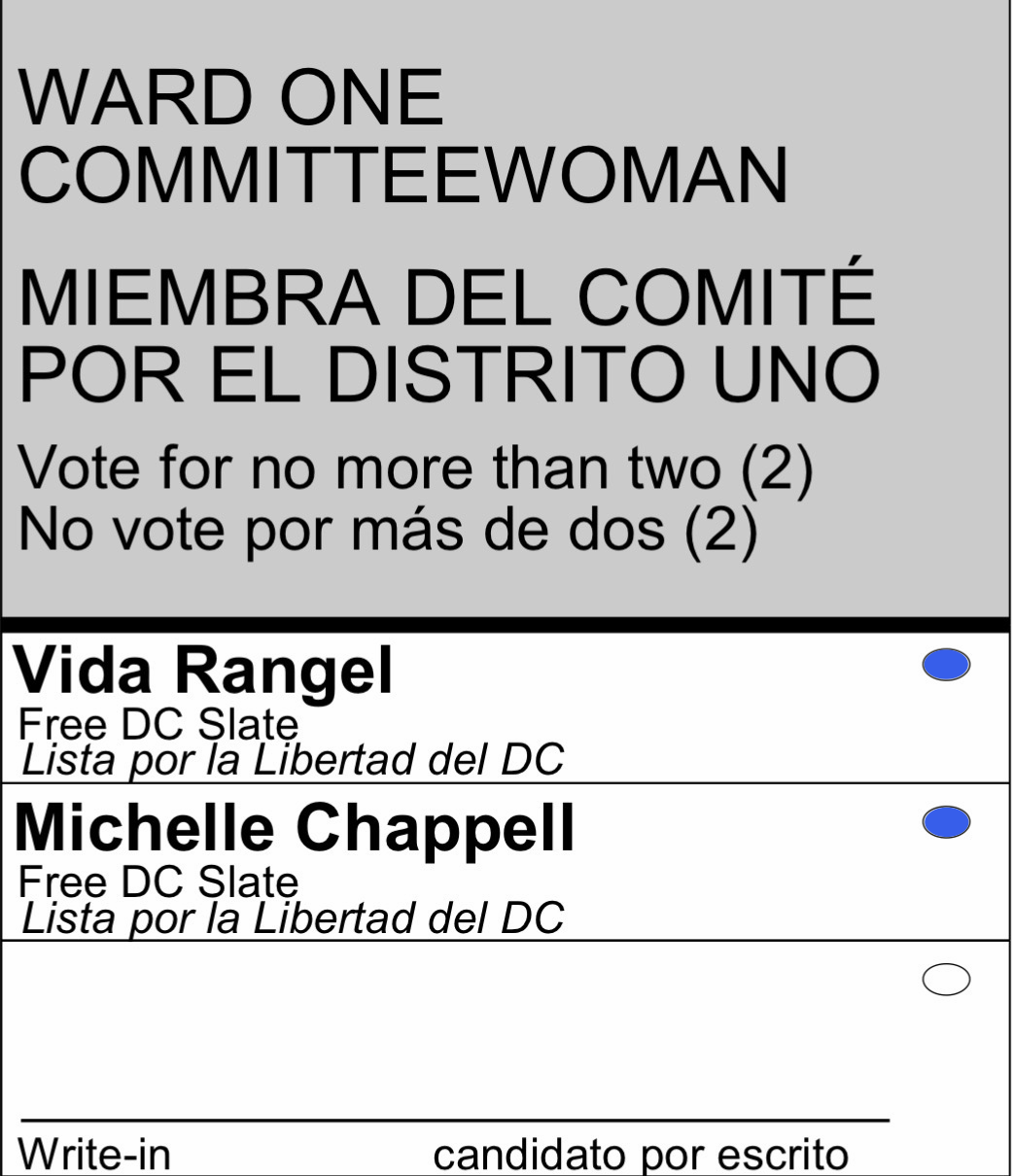 Ward 1 Committeewoman