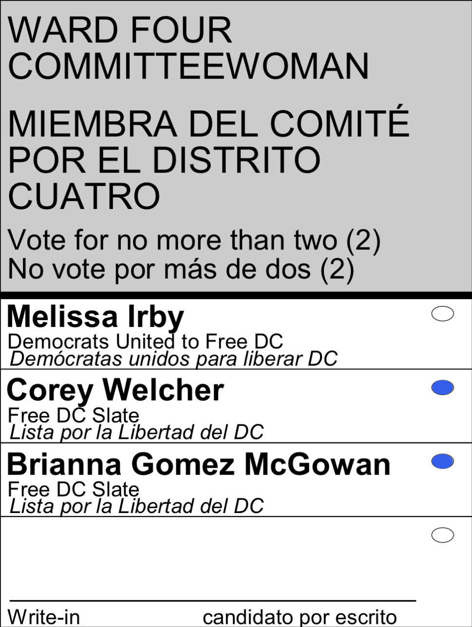 Ward 4 Committeewoman