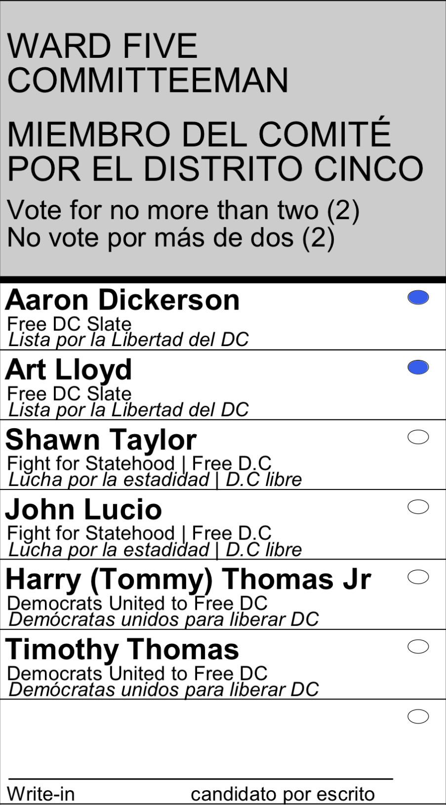 Ward 5 Committeeman